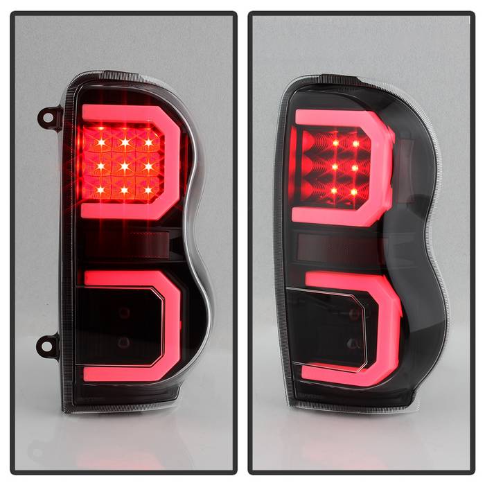 Spyder 04-09 Dodge Durango LED Tail Lights - Black Smoke ALT-YD-DDU04-LED-BSM 5086549