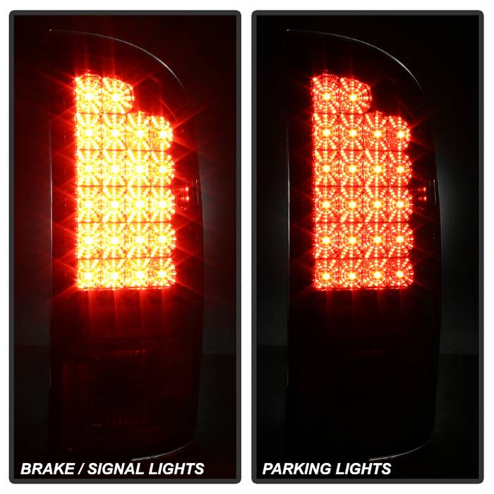 Spyder Dodge Ram 07-08 1500/Ram 07-09 2500/3500 LED Tail Lights Smoke ALT-YD-DRAM06-LED-SM 5002655