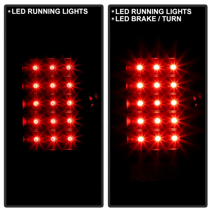 Spyder Dodge Ram 1500 09-18/2500/3500 10-18 LED Tail Lights - Incandescent Model Only - Black 5085900