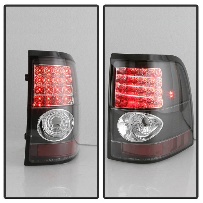 Spyder Ford Explorer 4Dr (Except Sport Trac)02-05 LED Tail Lights Black ALT-YD-FEXP02-LED-BK 5002952