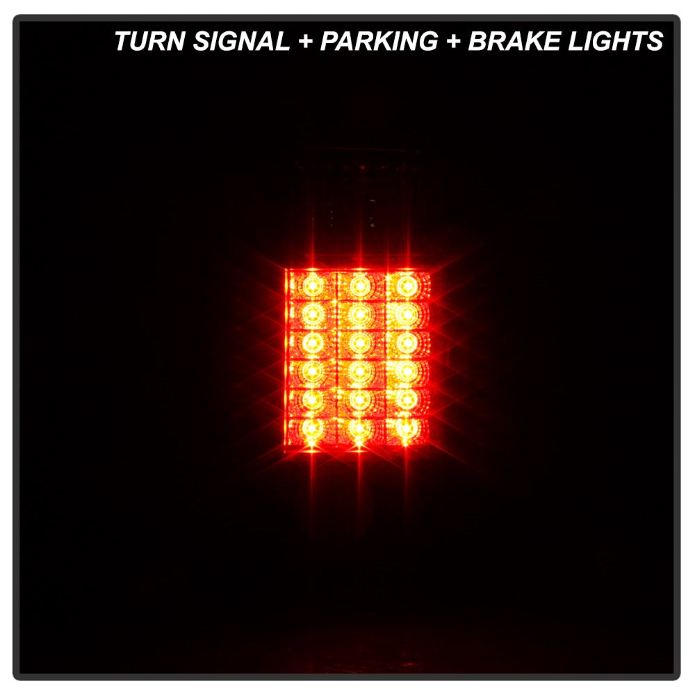Spyder Ford Ranger 01-05 LED Tail Lights Black ALT-YD-FR98-LED-BK 5003836