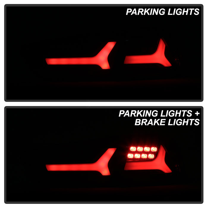 Spyder Mitsubishi Lancer/Evolution X 08-14 V2 LED Tail Lights - Black Smoke ALT-YD-ML08V2-SEQ-BSM 5088147