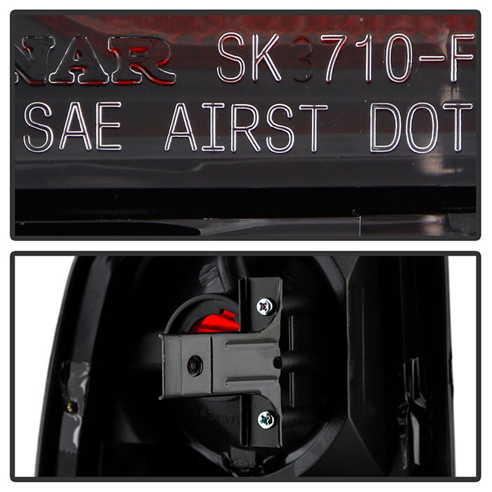 Spyder Nissan Frontier 98-00 Euro Style Tail Lights Black ALT-YD-NF98-BK 5006837