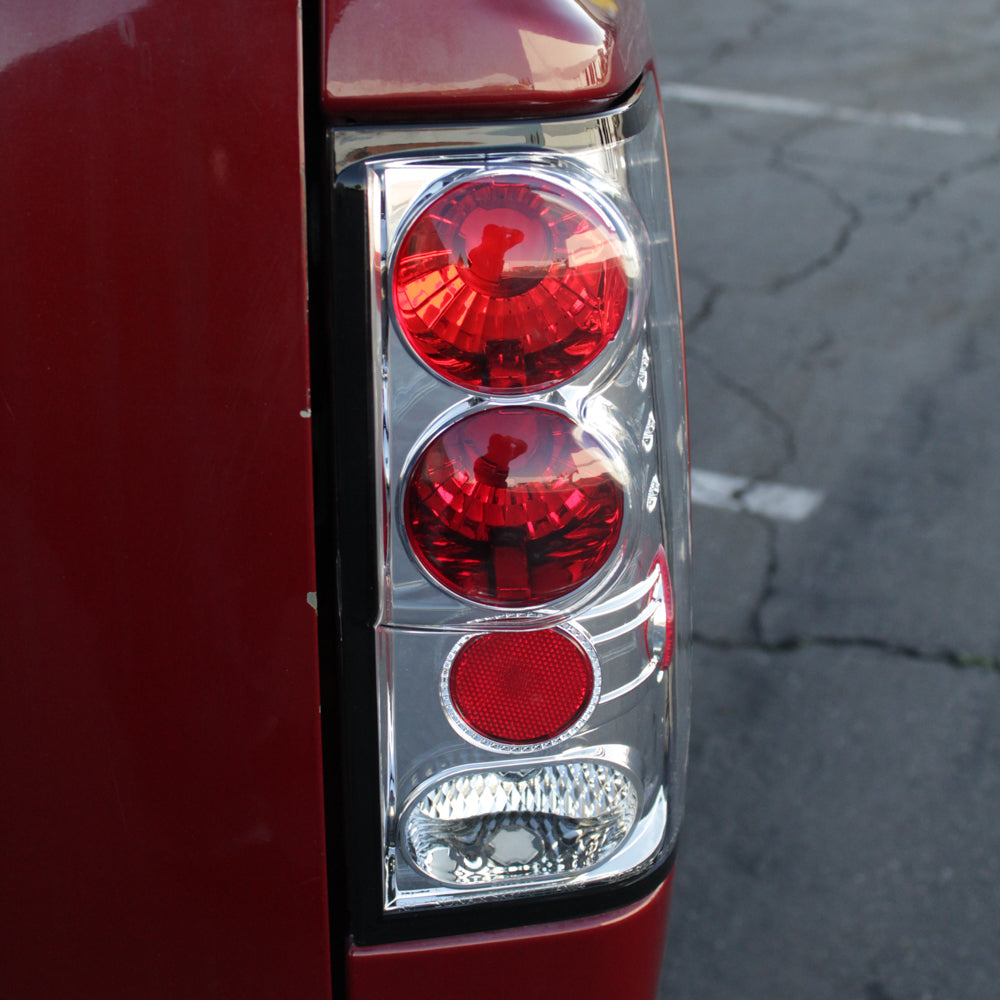 Spyder Nissan Titan 04-14 Euro Style Tail Lights Chrome ALT-YD-NTI04-C 5007032