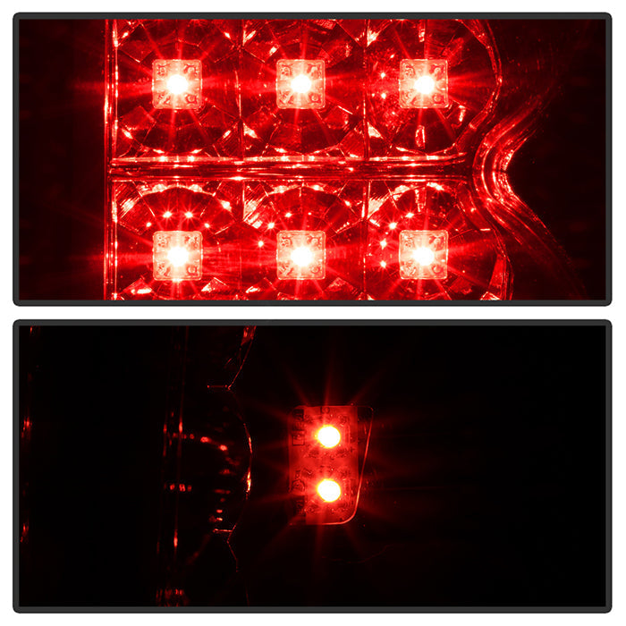 Spyder Nissan Titan 04-14 LED Tail Lights Black ALT-YD-NTI04-LED-BK 5070067