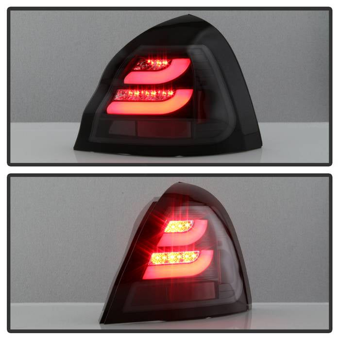 Spyder Pontiac Grand Prix 04-08 Light Bar LED Tail Light Black ALT-YD-PGP04-LED-BK 5075581