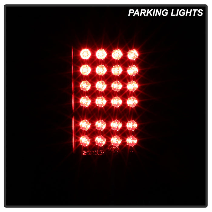 Spyder Scion XB 03-07 LED Tail Lights Black ALT-YD-TSXB03-LED-BK 5007759