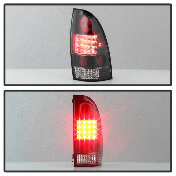 Spyder Toyota Tacoma 05-15 LED Tail Lights Black ALT-YD-TT05-LED-BK 5007919