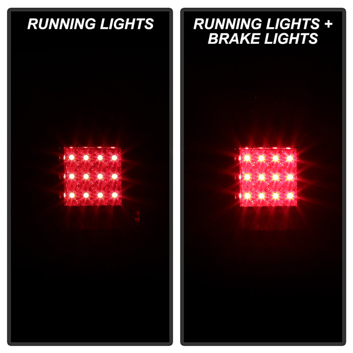 Spyder Toyota Tacoma 95-00 LED Tail Lights Red Clear ALT-YD-TT95-LED-RC 5008022