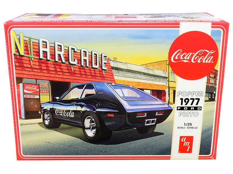 Skill 3 Model Kit 1977 Ford Pinto "Popper" with Vending Machine "Coca-Cola" 2 in 1 Kit 1/25 Scale Model by AMT free shipping USA