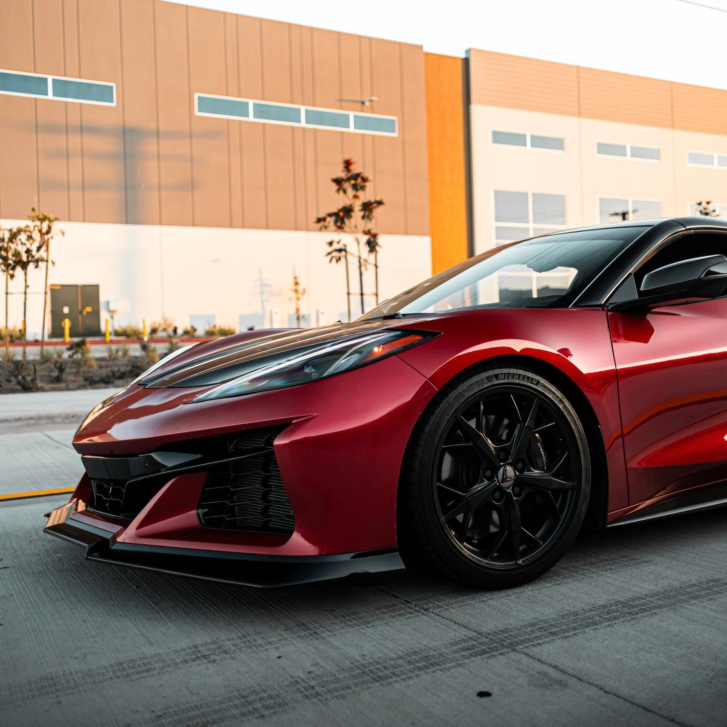 Corvette C8 Stingray to Z06 Full Front Bumper Conversion Kit (Track Package 15pcs)