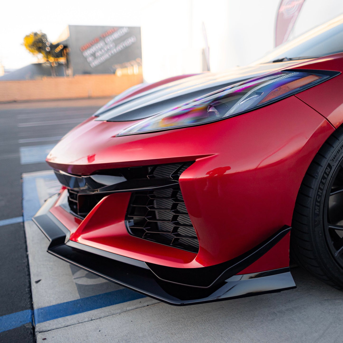 Corvette C8 Stingray to Z06 Full Front Bumper Conversion Kit (Track Package 15pcs)