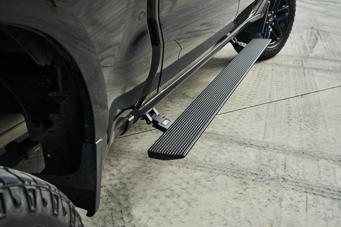 Body Armor 4x4 15-24 Ford F-150 Crew Cab (Excl. Raptor) E-Power Board Steps - Black FD-4500