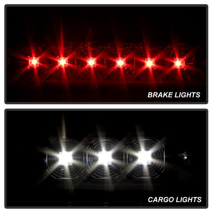 SPYDER xTune Chevy Silverado 07-13 / GMC Sierra 07-13 LED 3RD Brake Light - Black BKL-CSIL07-LED-BK 9037443