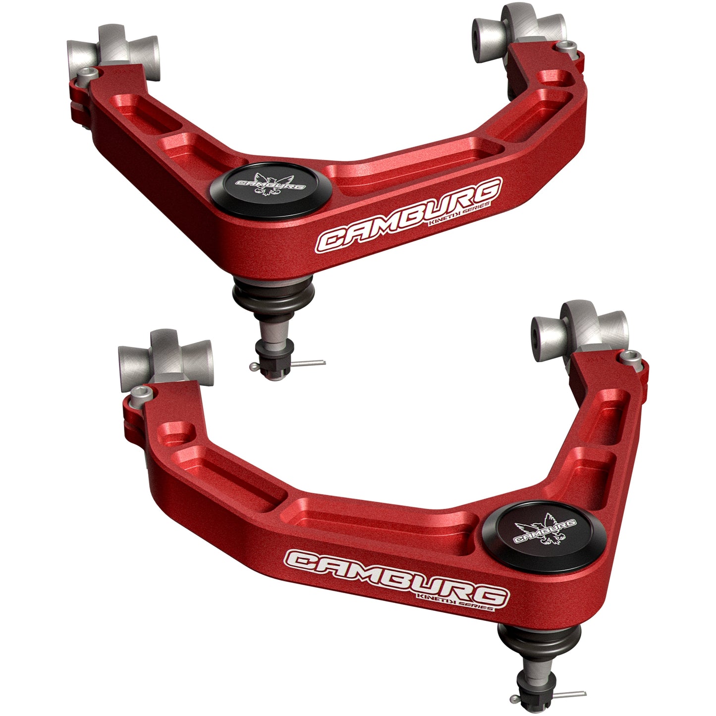 Camburg Ford F-150 Raptor 17-20 KINETIK Series X-Joint XL Upper Control Arm Kit (RED) CAM-110234-RED