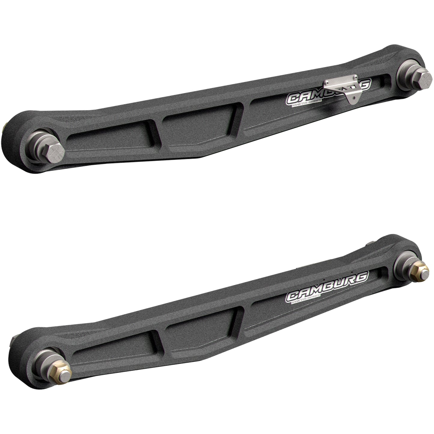Camburg Ford Bronco Raptor 22-25 KINETIK Series Rear Billet Lower Trailing Arm Kit (GRAY) CAM-120035-GRY