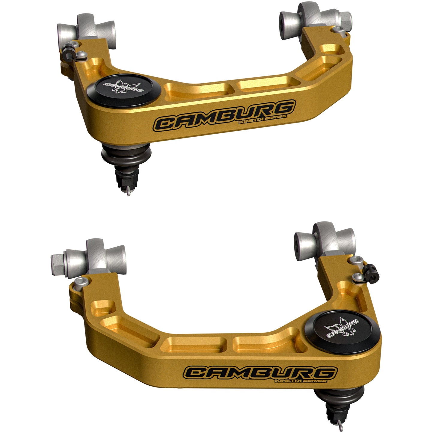 Camburg Toyota 4Runner 03-24 - FJ Cruiser 07-14 KINETIK X-Joint XL Upper Control Arm Kit (GOLD) CAM-310186-GLD