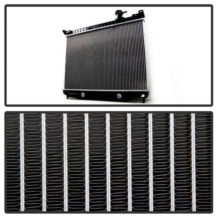 SPYDER xTune 02-09 Chevrolet Trailblazer / GMC Envoy XL 3.99L Radiator (CDR-K8CTR02399) 9945076