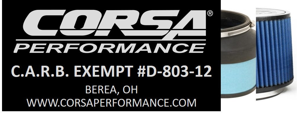 Corsa 464576, 46457 CARB EO Sticker (D-803-12) 2013-2018 RAM 1500 5.7L