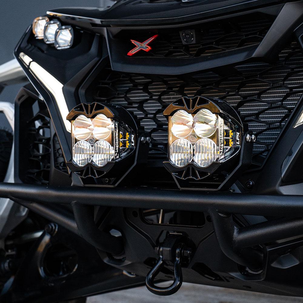 Baja Designs 2024+ Can-Am Maverick R LP4 Pre-Runner Bumper Kit - Clear 448216
