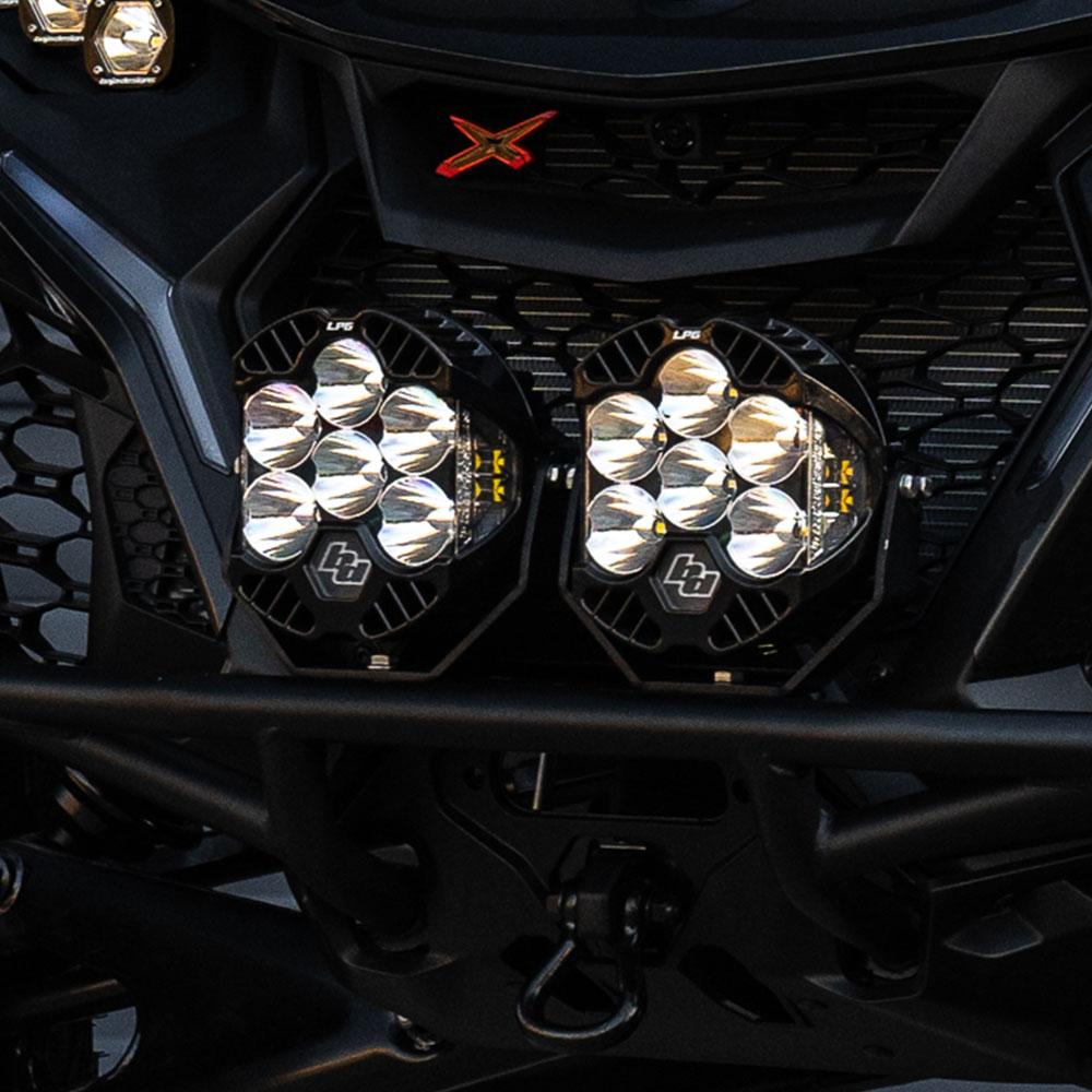 Baja Designs 2024+ Can-Am Maverick R LP6 Pre-Runner Bumper Kit - Clear 448217