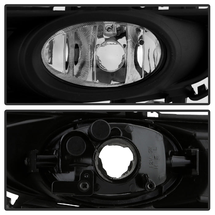 Spyder Mazda 3 07-08 4Dr OEM Fog Lights (Wont Fit Sports/Gt Or Htchback)w/swch Clear FL-CL-MAZ307-C 5020765