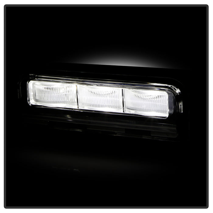 SPYDER 22-24 Toyota Tundra OEM Full LED Fog Lights w/Switch - Clear (FL-CL-TTU2022-LED-C) 9051029