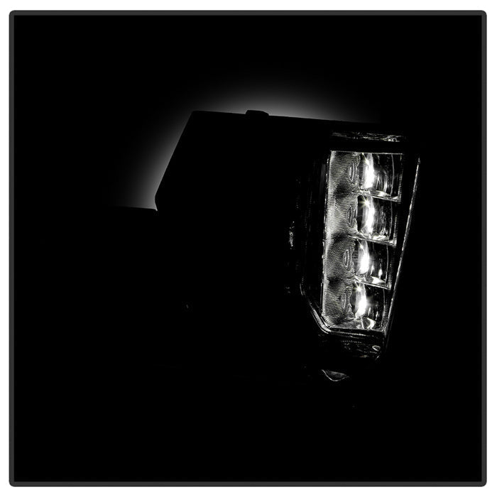 SPYDER 21-23 GMC Yukon (Excl AT4) OEM Full LED Fog Lights w/Switch - Clear (FL-GY21-LED-C) 9055508