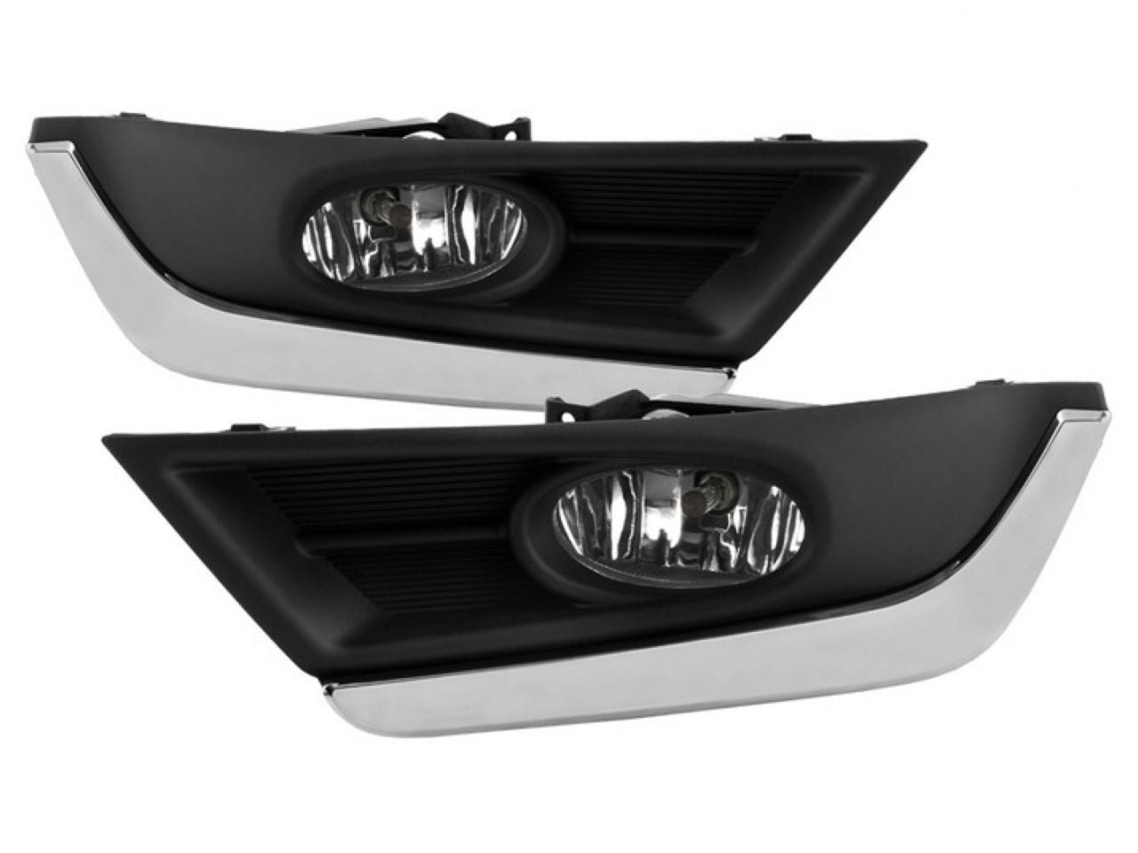 Spyder Honda CRV 2017-2018 OEM Chrome Trim Fog Lights W/Switch and Cover