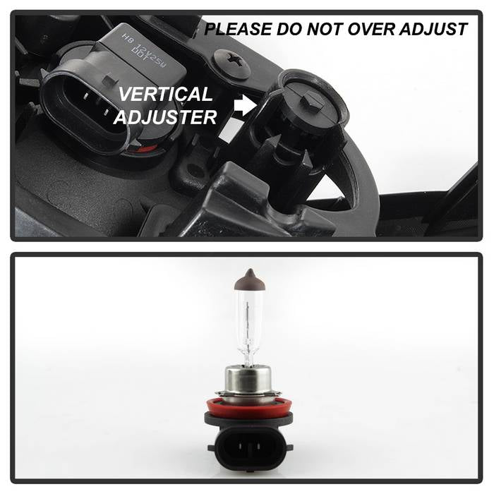 Spyder 17-18 Honda CRV OEM Fog Lights w/Switch & Cover - Clear (FL-HCRV2017-T-C) 5084903