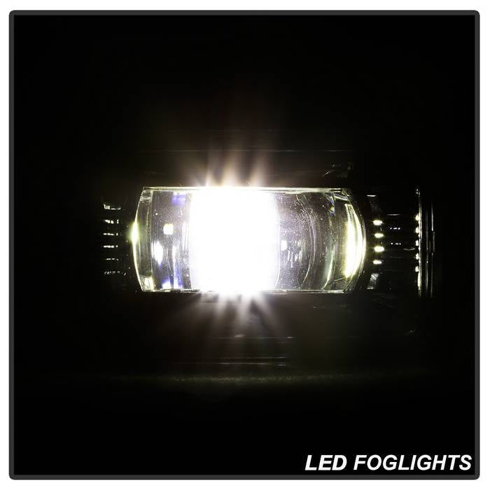 Spyder 15-18 Ford F-150 / 17-18 Ford F-250/F-350 Full LED Fog Lights - w/o Switch (FL-LED-PRO-4) 9043277