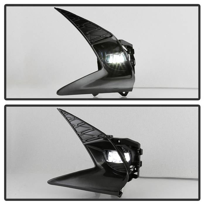 Spyder 16-18 Lexus GS (w/F-Sport Pkg) OEM LED Fog Lights w/OEM switch - Clear (FL-LGS16FS-LED-C) 9044311