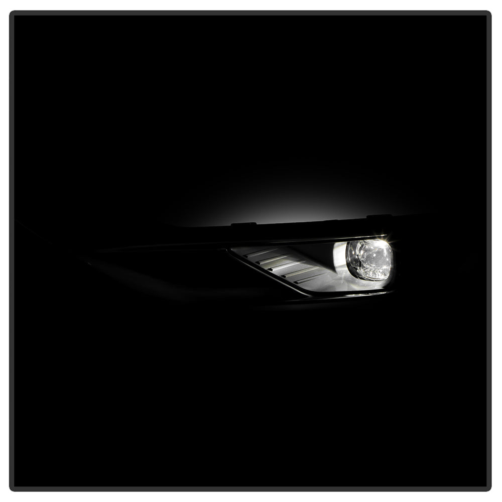SPYDER 22-24 Mitsubishi Outlander OEM LED Fog Light w/ Switch - Clear (FL-MOUT22-LED-C) 9054242