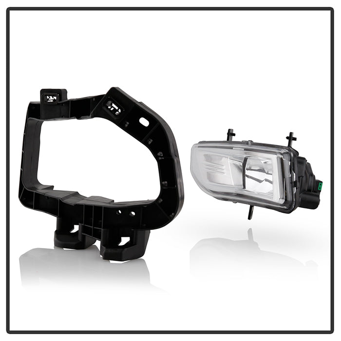 Spyder Nissan Kicks 2018-2020 OEM Style Fog Lights W/OEM Fit Switch - Bulb-H8(Included) - Clear 5087072
