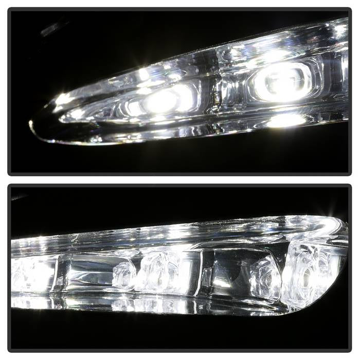 Spyder 2017+ Toyota Corolla OEM LED Fog Lights w/Switch - Clear (FL-TCO17-LED-C) 5084866