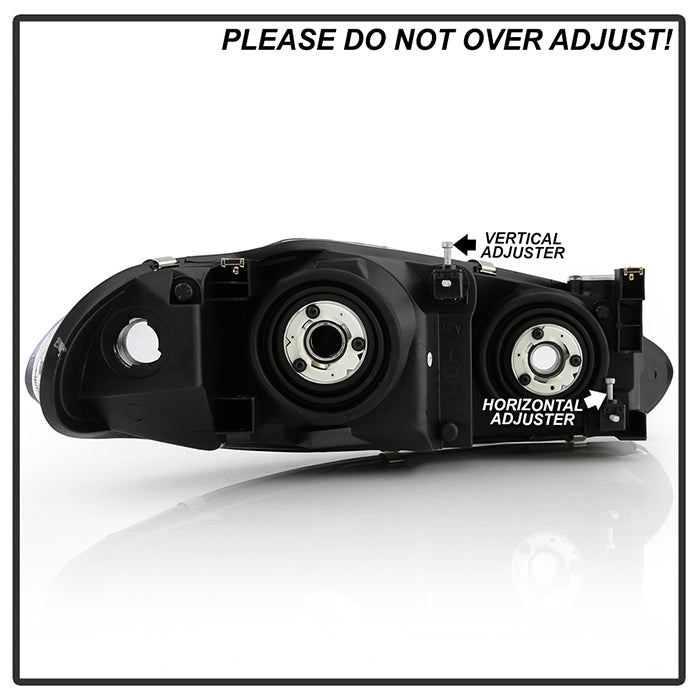 SPYDER Xtune Dodge Intrepid 98-04 Crystal Headlights Chrome HD-JH-DIN98-AM-C 9025358