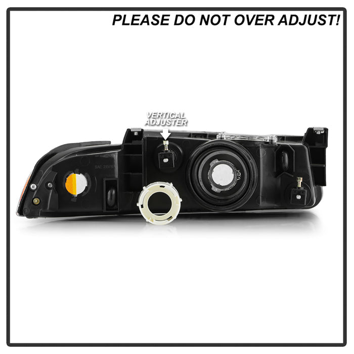 SPYDER 95-00 Dodge Stratus OEM Style headlights - Set - Chrome (HD-JH-DSTR95-AM-C) 9054730