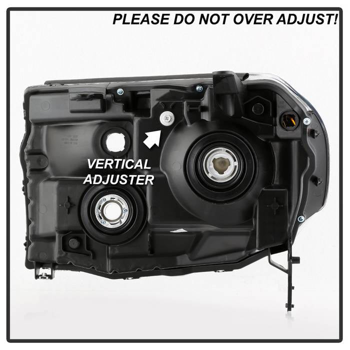 X-Tune 12-15 Honda Pilot OEM Style Headlights - Black (HD-JH-HPIL12-AM-BK) 9046490