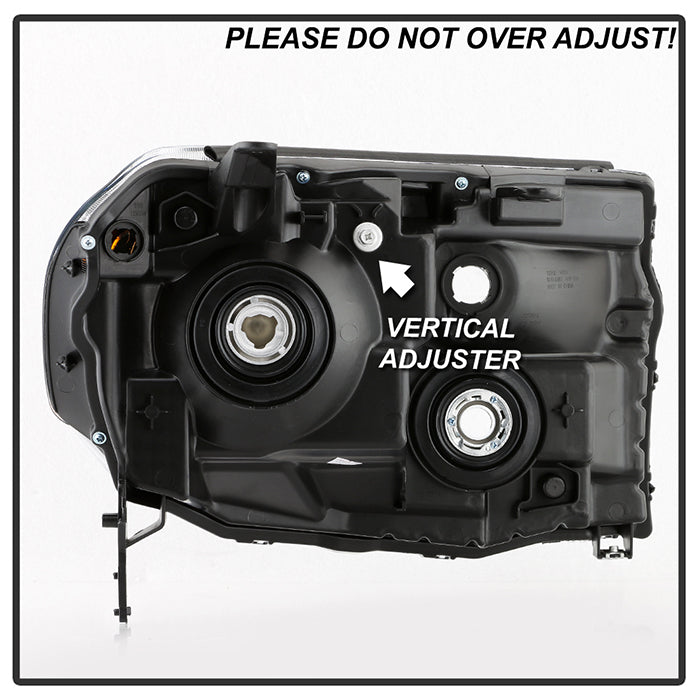 SPYDER xTune 12-15 Honda Pilot OEM Style Headlights - Chrome (HD-JH-HPIL12-AM-C) 9047640