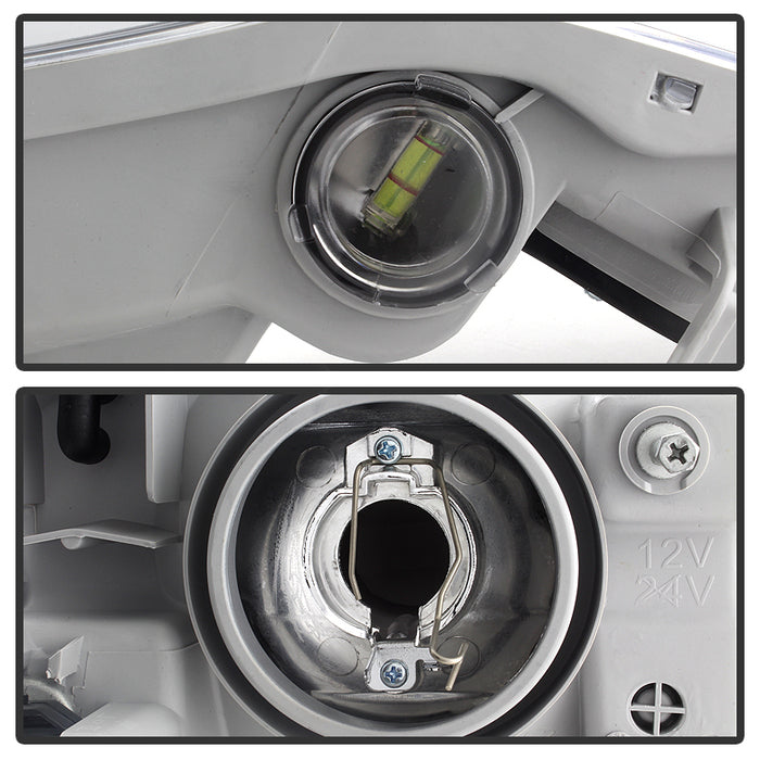 SPYDER xTune Lexus ES300 1997-2001 Halogen Models Only OEM Style Headlights - Chrome140 HD-JH-LES30097-OE 9035487