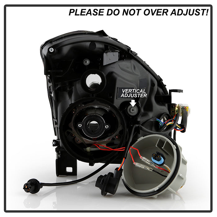 SPYDER Xtune Nissan Maxima (Halogen Only) 07-08 Crystal Headlights Chrome HD-JH-NM07-AM-C 9025556