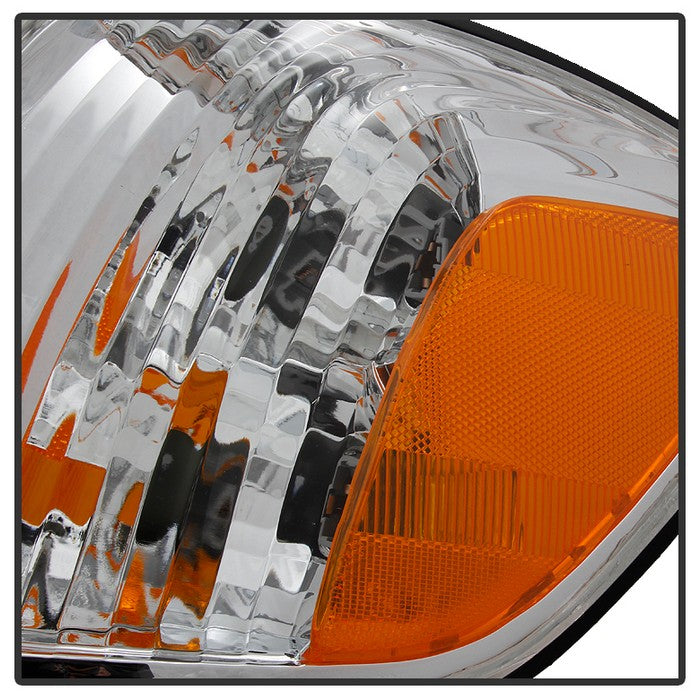 SPYDER Xtune Toyota Tundra Double Cab 05-06 OEM Style Headlights & Corner Lights Chrome HD-JH-TTUN05-AM-C 9033322