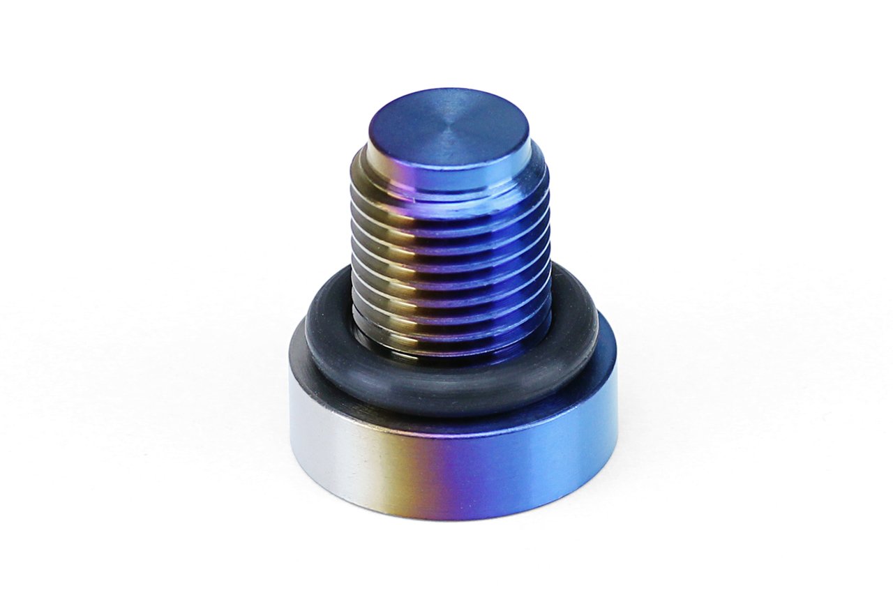 HPS Performance Titanium Coolant Bleed Screw for Toyota Supra MK5 Turbo A90