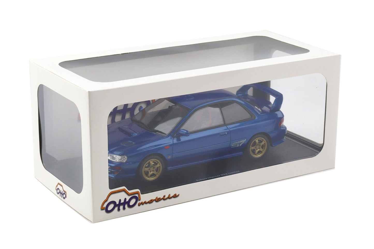Otto 1999 Subaru Impreza WRX (GC8) Type RA STi Version V Sonic Blue 1:18