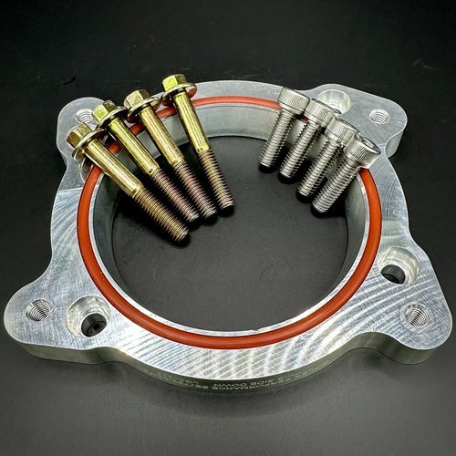 SE7792-80-72 Adapter (80 mm to 72 mm) L83 TB to LGX/LFX Stock Manifold/Aft. Mkt. Supercharger