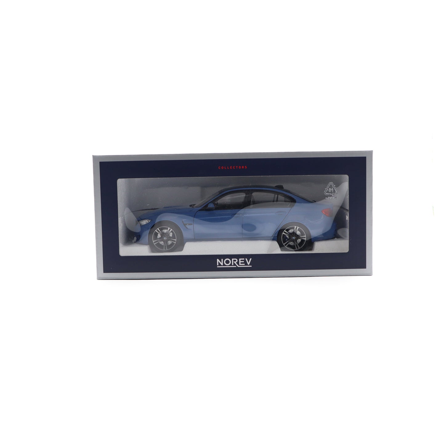Norev 2017 BMW M3 (F80) Yas Marina Blue 1:18