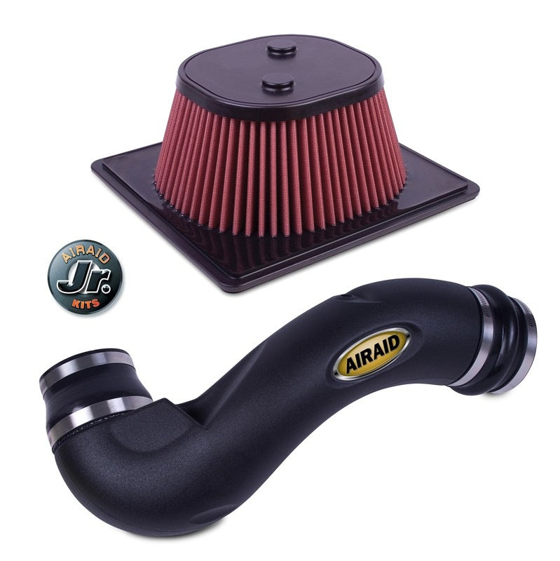 Airaid 11-13 Ford F-150 5.0L Airaid Jr Intake Kit - Oiled / Red Media 400-799