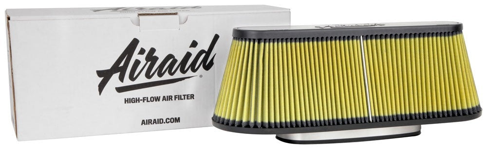 Airaid Universal Air Filter 8-5/8in FLG x 17-9/16x5-9/16in B x 15-1/16x3-1/16in T x 6in H 724-475