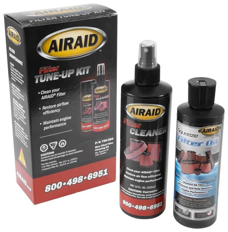 Airaid Renew Kit - 12oz Cleaner / 8oz Squeeze Oil - Blue 790-560
