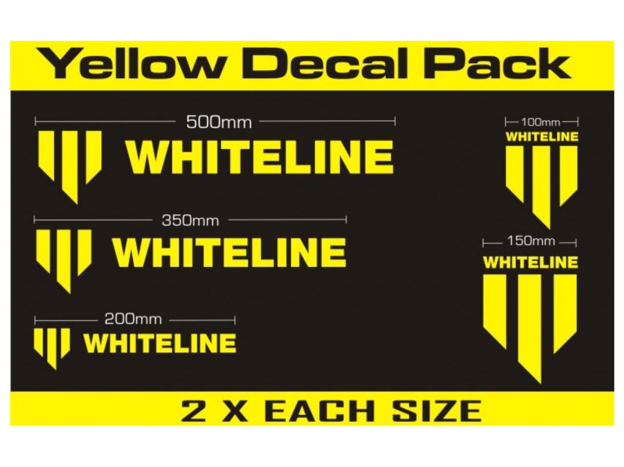 Whiteline Decal Kits